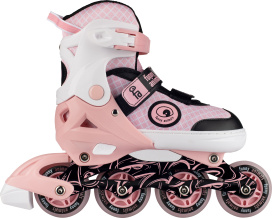 Ролики FUNNY ANIMALS COMFY Pink-White