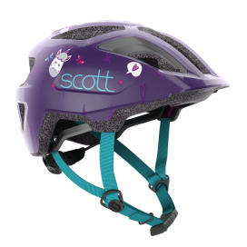Шлем SCOTT Spunto Kid CE Deep purple-Blue