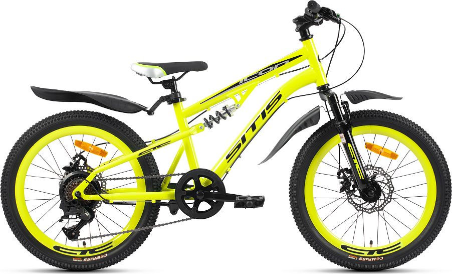 Велосипед SITIS ICON 20" (2023) Neon Green-Black