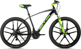 Велосипед SITIS BONUS 27.5" (2025) Black-Green-White