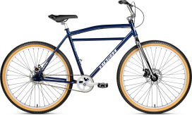 Велосипед HORH DUDE 27,5 (2025) Blue-Chrome
